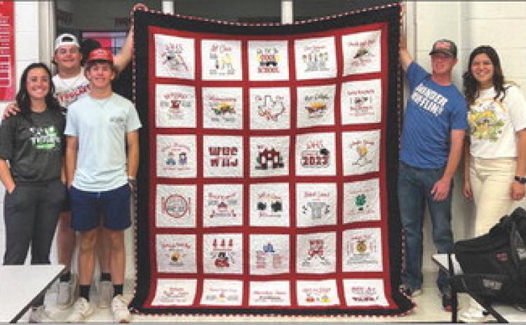 WHS seniors carry on quilt raffle tradition