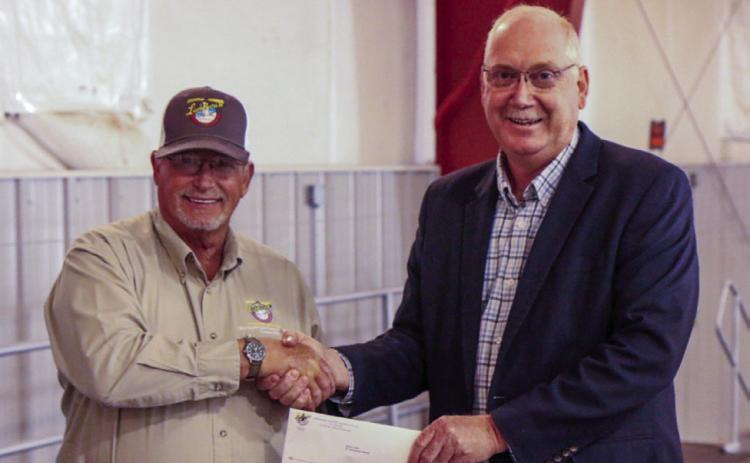 Lighthouse Electric Cooperative presents service awards to employees