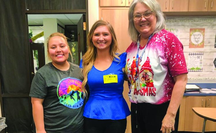 Bradley celebrates Special Education Teacher Appreciation Day,delivering goodie bags to Childress ISD