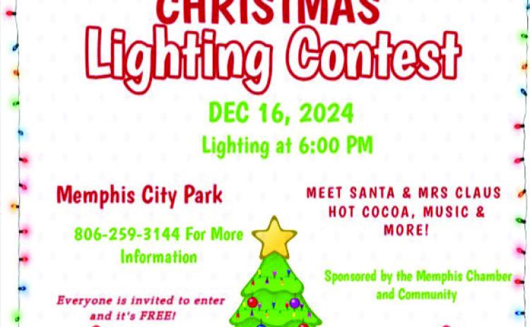 Memphis Chamber to host 2nd Annual Small Town Christmas Lighting Contest