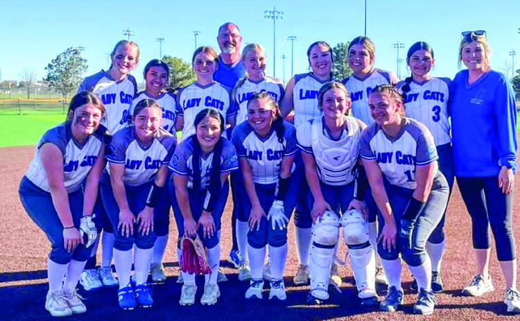 The Childress Lady Cats compete in the Iowa Park Invitational Thursday, Feb. 27-Saturday, March 1, going 2-2-1 in tournament play. Courtesy Photo