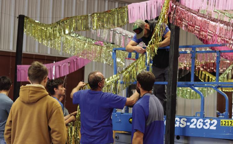 Behind the scenes of Childress High School prom