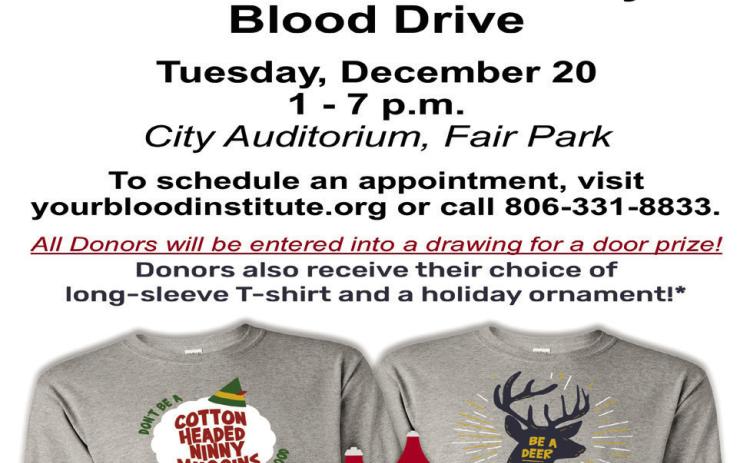 Childress Community Blood Drive coming up