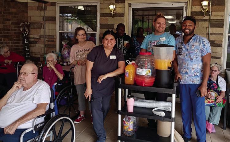 Local nursing homes welcome Easter magic