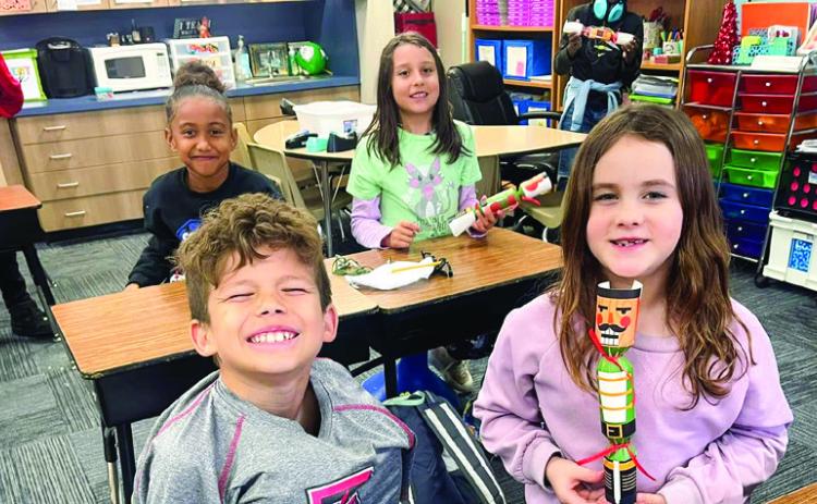 Childress students celebrate Christmas around the world
