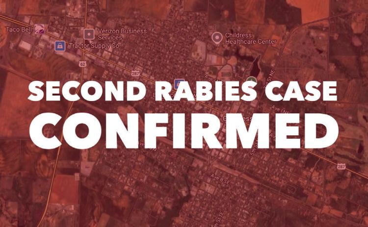 According to the Texas Department of State Health Services, a skunk, found in the 1000 block of Ave. G NW, tested positive for rabies Wednesday, March 5. The Red River Sun