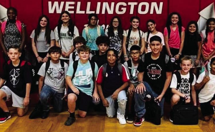 Wellington Junior High School Firecrackers get a great start