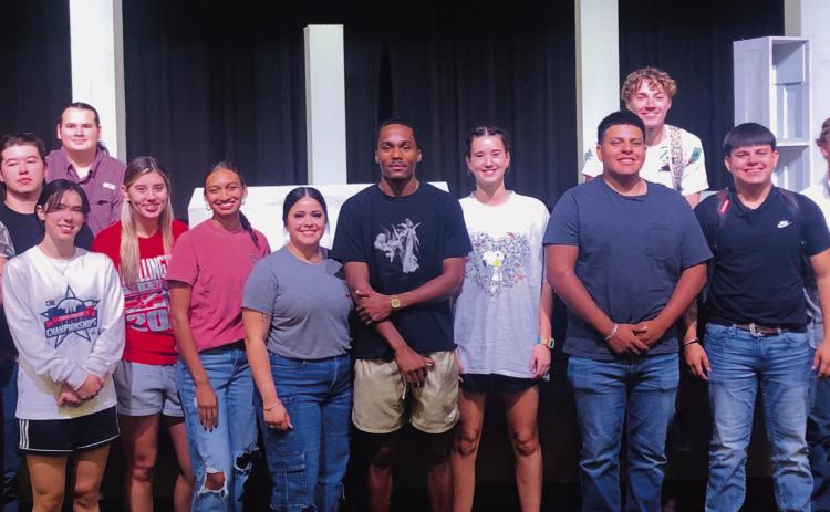 SrA Granados makes military career appearance for students
