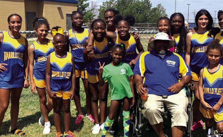 The Amarillo Fleet Track and Field Club competes at the Texas Amateur Athletic Federation (TAAF) Region 9 Track and Field Meet Saturday, July 15 at People’s Bank Stadium in Wolfforth. Courtesy Photo
