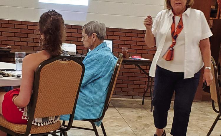 Area Agency on Aging of the Panhandle visits Memphis Lions Club