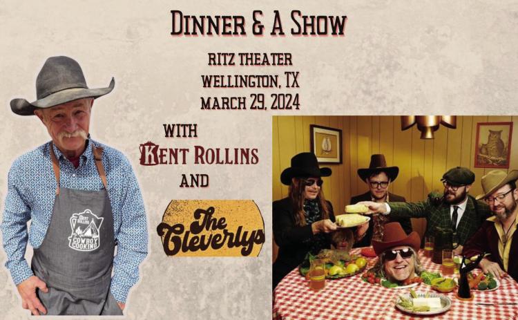 Cowboy cook Kent Rollins partners with The Cleverlys for Ritz occasion