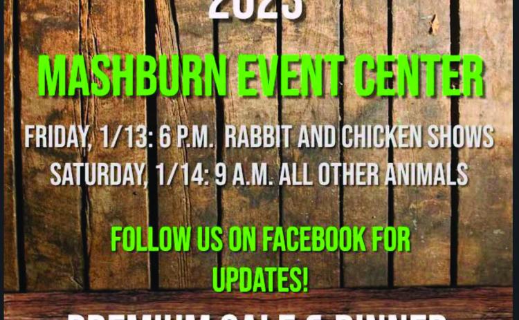 Local livestock shows coming up