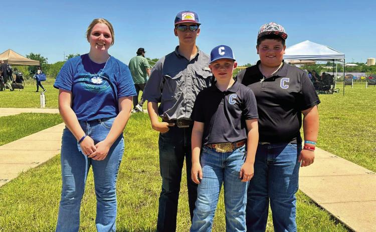 Childress County 4-Hers compete at District 3 Archery Games