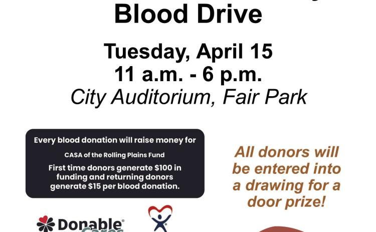 Saddle up and donate at Childress Community Blood Drive