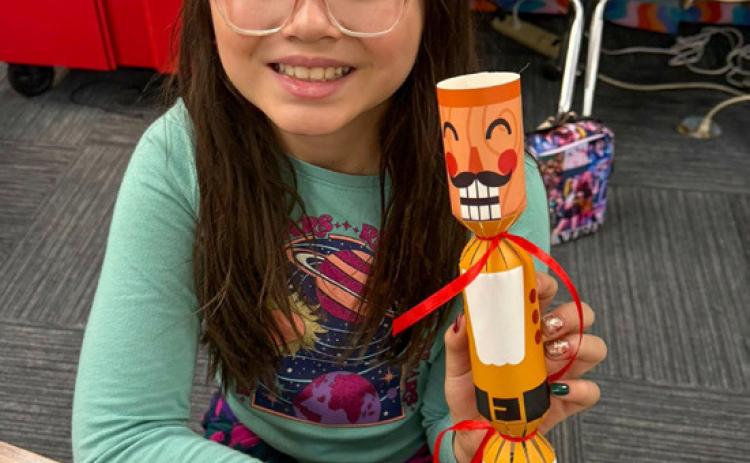 Childress Elementary School celebrates Christmas around the world