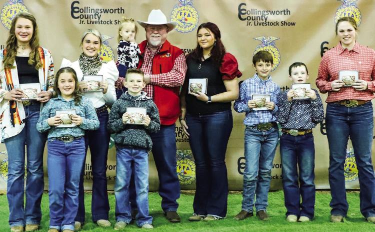Farm Bureau Insurance,Green give CCLS showmanship buckles