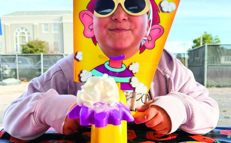Childress Elementary School students stay busy