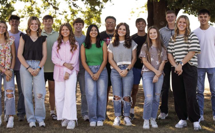 Childress High School homecoming court announced
