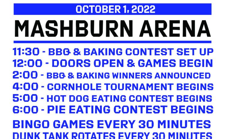 The first-ever Bobcat Fall Festival will be held from noon to 7 p.m. Saturday, Oct. 1 at the Mashburn Event Center and Arena. All proceeds will benefit Childress High School student organizations. Courtesy Graphic