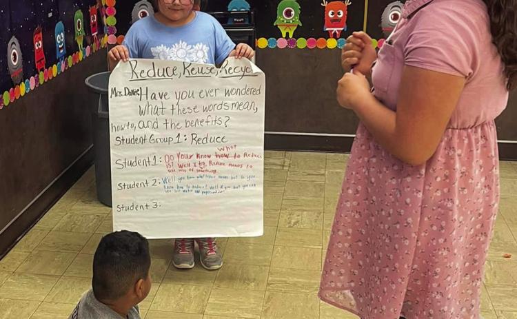 Austin Elementary students reduce, reuse, recycle