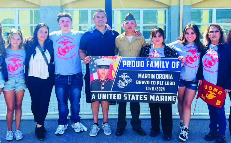 Childress’Martin Oronia completes Basic Training