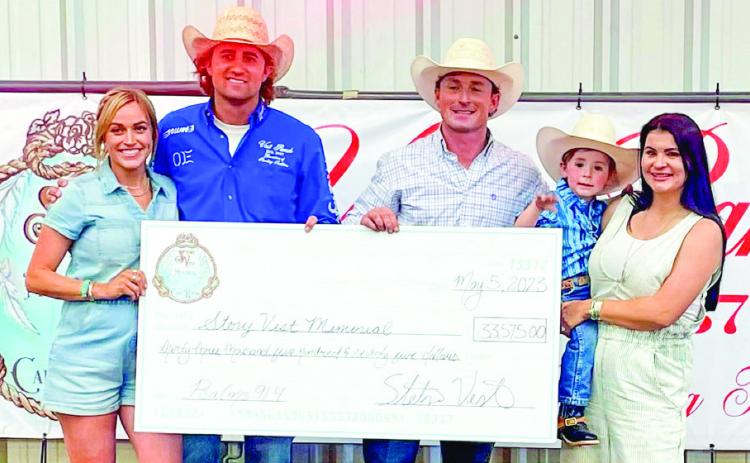 Story Vest Memorial Calf Roping raises over $67,000