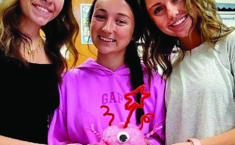 Creative chemistry: Childress students create polyurethane ‘creatures’