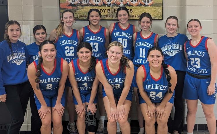 The Childress Lady Cats go undefeated in the recent Brady Tournament, held Thursday, Dec. 11-Saturday, Dec. 13, going 4-0 to take the tournament championship. Childress Bobcat Boosters