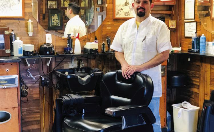 Leonel Garcia, doing business as Leo’s #3 on the corner of 8th and Arlington St. in Wellington, occupies the former Jim’s Barber Shop. Open 9 a.m.-noon Tuesday, Wednesday and Thursday, much of the vintage décor and charm of the shop remains the same. The Red River Sun/Bev Odom