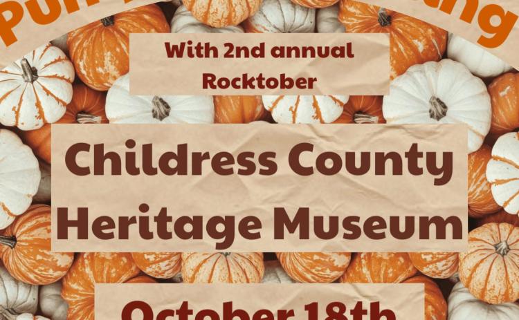 Childress County Heritage Museum to host punpking painting party