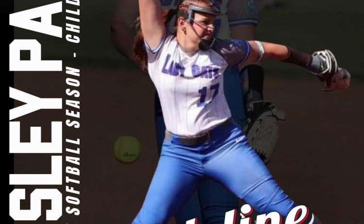 Donned “strikeout queen of the Lone Star State,” Childress’ Ansley Parr was recently named the 2025 Sideline Sports Pitcher of the Year. Sideline Sports