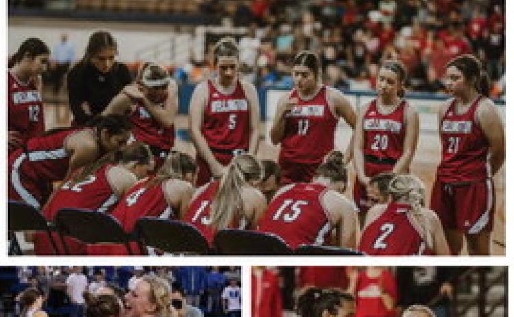 Lady Rocket regional tournament action
