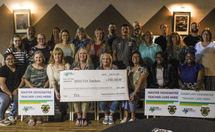Memphis Independent School District educators earn a combined $548,166 through the Texas Education Agency (TEA) Teacher Incentive Allotment (TIA) program. The Red River Sun/Elizabeth Tanner