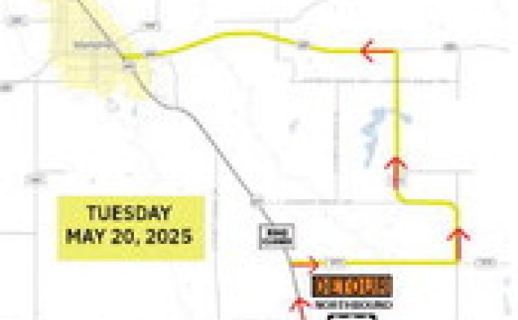 Detour scheduled for U.S. 287 in Memphis for railroad crossing