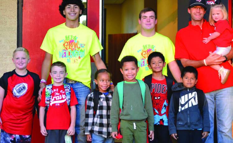 Skyrockets make Friday elementary school rounds