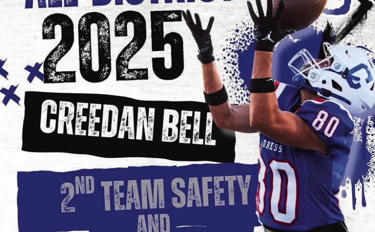 Creedan Bell, Second Team Safety and Wide Receiver