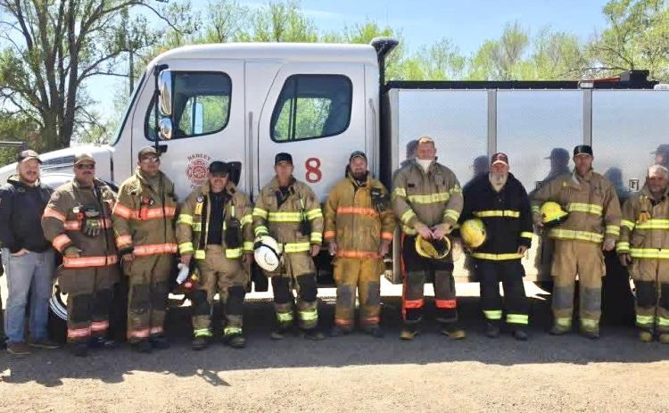 Local VFDs team up for SCBA training