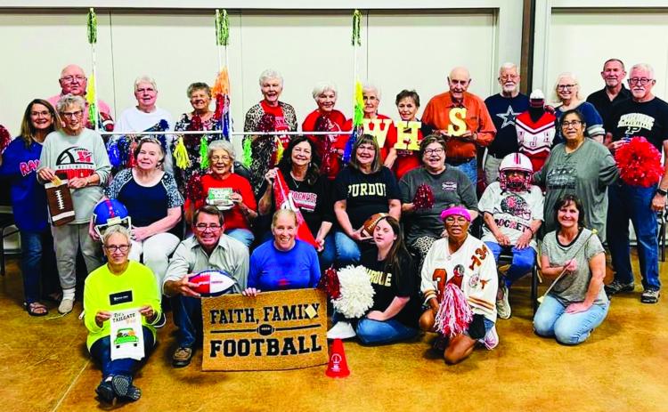 Wellington senior citizens conduct grid iron social