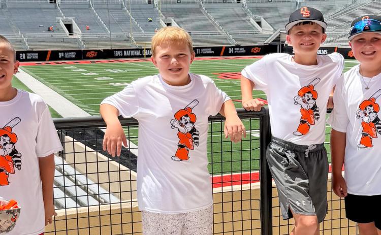 Wellington teammates travel to OSU baseball camp